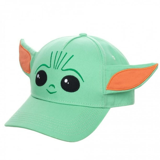 The Mandalorian The Child Adjustable Strapback Dad Hat Black